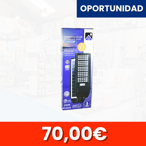 Farola Solar 200w