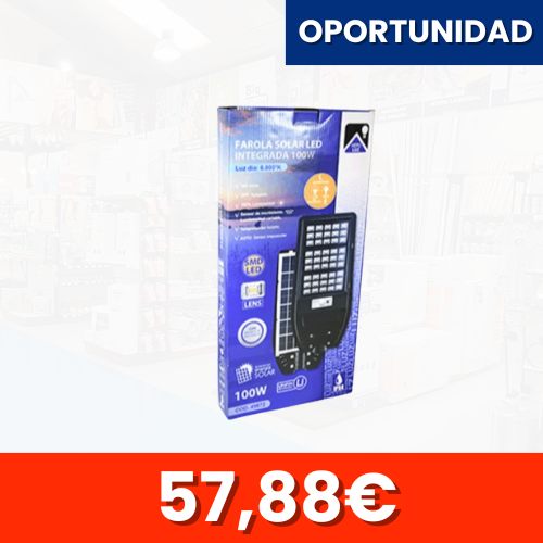 FAROLA LED SOLAR en Córdoba