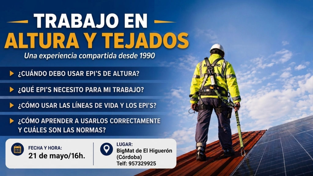 Trabajo en Alturas y Tejados